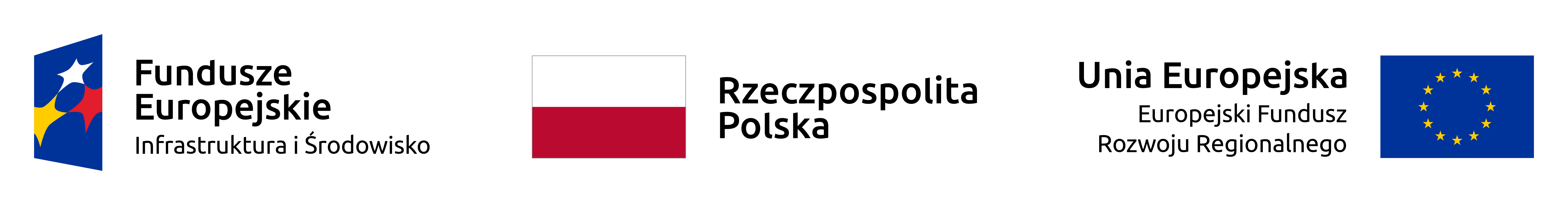 infografika z flagą polski, unii europejskiej oraz logotypem funduszy